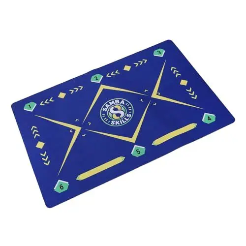 Produktbild: BESPORTBLE Fußball Trainingsmatte Fußball Fußball Übungsausrüstung Fußball Trainingsausrüstung Fußball Essentials Fußball Zubehör Fußball Fähigkeitsmatte Fußball Ausrüstung Training