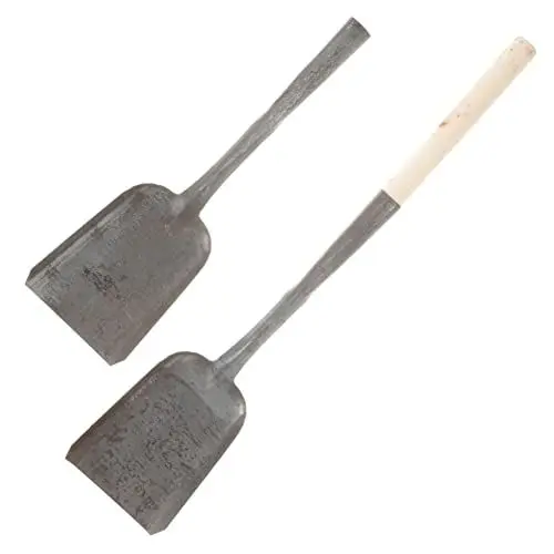 Produktbild: BESPORTBLE Garten 2 Stücke Ruß Schaufel Metall Pooper Scooper Holzofen Schaufel Feuerstelle Asche Schaufel Kleine Schaufel Erde Eisen Schaufeln Multifunktionale Kohlen Schaufel Holz