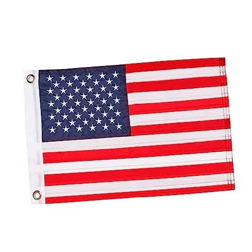 Produktbild: BESPORTBLE Gestickte Amerikanische Flagge Amerikanische Flagge Für Auto Usa-autoflagge Bootsflagge Amerikanische Marineflagge Amerikanische Flagge Im Freien 210d-polyester Tapisserie Wagen