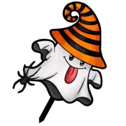 Produktbild: BESPORTBLE Ghost-Acryleinsatz Halloween-Ornamente Halloween-Geist-Silhouette draussen Halloween dekoartikel Outdoor Halloween gartendeko rasenkante Halloween-Dekoration Rasenpfahl aus Acryl