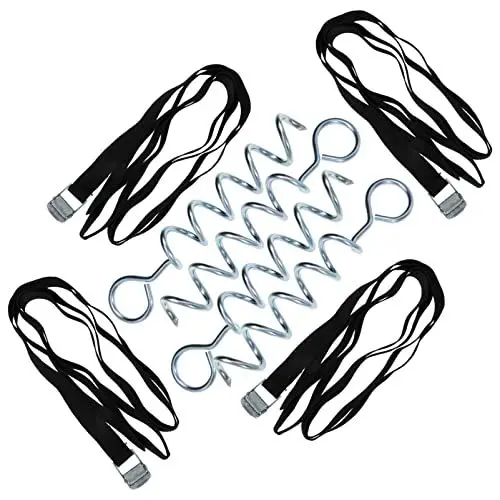 Produktbild: BESPORTBLE 1satz Professioneller Hundebodenanker Spiralförmiger Erdbodenanker Für Zelte Tragbar Und Verschleißfest Für Camping Wandern Und Outdoor-aktivitäten