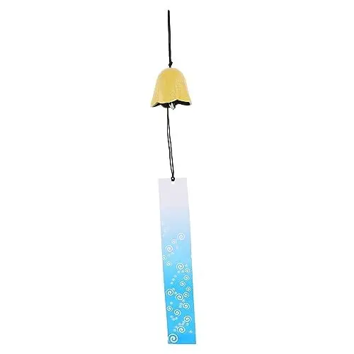 Produktbild: BESPORTBLE Chime Kleine Metallglocke Windspiel Dekoration Für Balkon Und Garten Retro Windspiel Für Rustikale Innenräume Handgefertigt Aus Robustem Erzeugt Angenehme Klänge