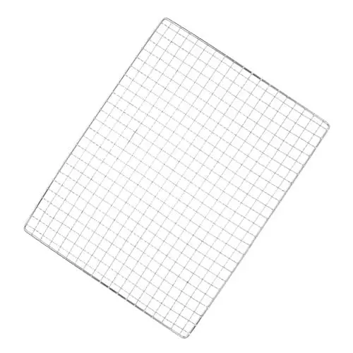 Produktbild: BESPORTBLE Grillrost Herdplatte Outdoor Netz Metallrost Bbq Mesh Für Gleichmäßiges Kochen
