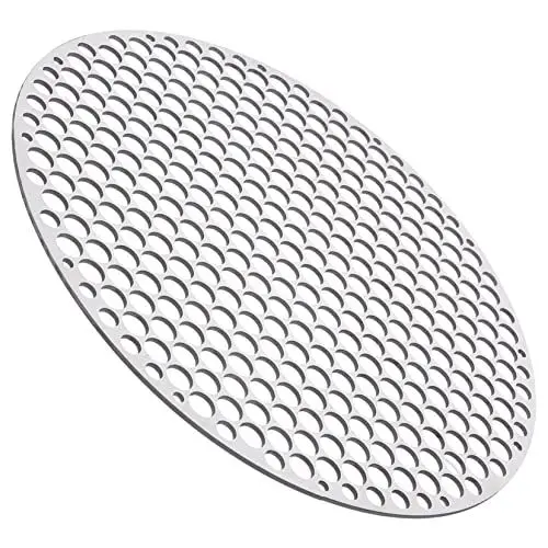 Produktbild: BESPORTBLE Grillrost Aus Edelstahl Grill Grillrost Rost Campingzubehör Drahtnetzkorb Backen Netz Pfanne Backen Pfanne Grillgitter Aus Metall Tee Kochen Rostfreier Stahl Grillnetz