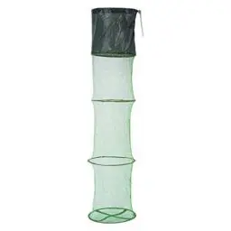 Produktbild: BESPORTBLE Gummiert Angeln Gummiert Zusammenklappbarer Fischernetzk?fig Fischgarnelen Gegossene Netzfalle Fischernetzbeutel Crawdads Hummerfalle K?derk?fig (200X33cm) Setzkescher Setzkescher