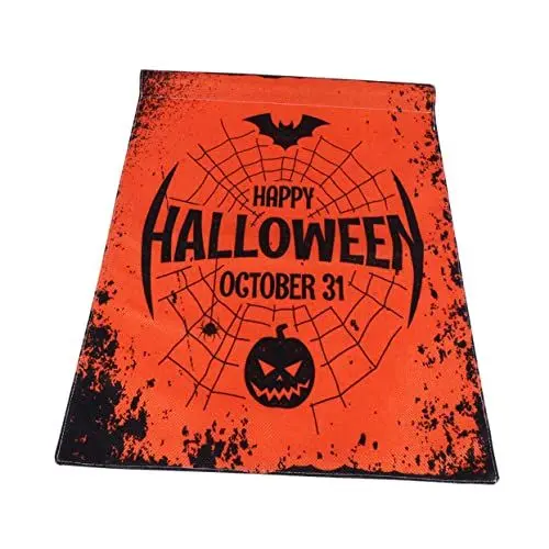 Produktbild: BESPORTBLE Halloween-gartenflagge Doppelseitig Leuchtende Farben Hausdekoration Hof-neuheit
