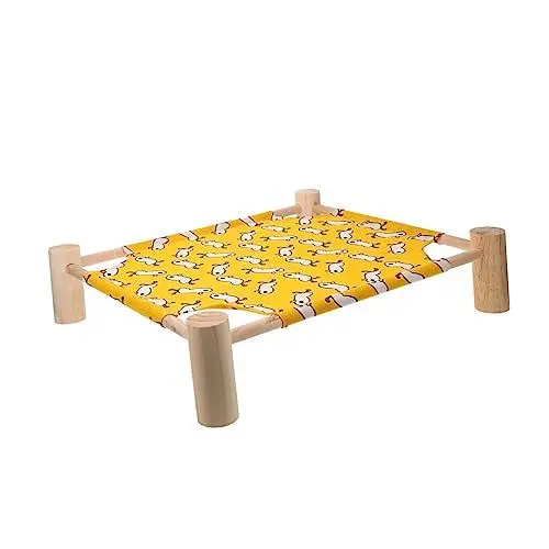 Produktbild: BESPORTBLE Luxuriöses Waschbares Kätzchenbett Katzen- Und Hundebett Erhöhtes Bett Für Die Inneneinrichtung