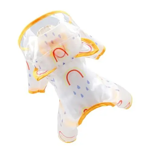 Produktbild: BESPORTBLE Hunde-Regenjacke Haustier-Regenmantel Für Welpen Stilvolles Kapuzendesign Leicht Zu Verstauen Und Bequem
