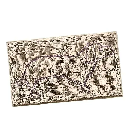 Produktbild: BESPORTBLE Haustier Hundedecke schutzmatten Animal Polster Haustiermatte Dog mat haustierdecke duschmatte Haustier Teppich Schlafmatte für Haustiere Haustier-Hundeteppich super Decke Khaki