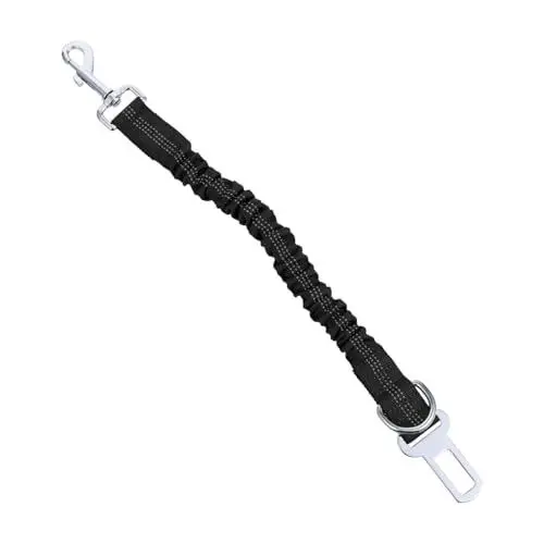 Produktbild: BESPORTBLE Haustierleine sicherheitsschloss pet Supplies Tierbedarf Sicherheitsleine für Haustiere Auto- für Haustiere Hundeseil Trainingsleine für Hunde Legierung Black