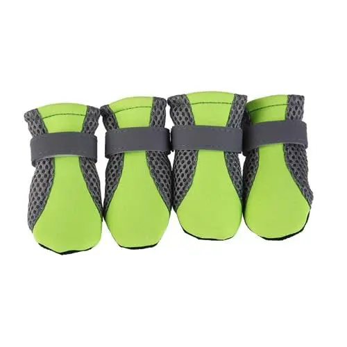 Produktbild: BESPORTBLE Hundeschuhe Haustier-hundeschuhe Atmungsaktive Mesh-hundestiefel Größe M Schützen Die Pfoten vor Steinen und Schnee