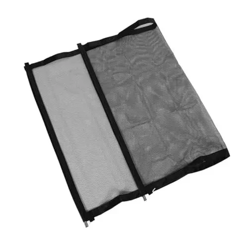 Produktbild: BESPORTBLE Haustierzaun Mesh-babytor Welpentor Maschendrahtzaun Für Hunde Sicherheitszauntor Absperrgitter Für Welpen Hundelaufstall Sicherheitstor Für Hunde Magics Haustiergitter Stoff Black