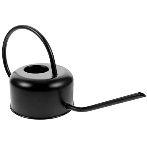 Produktbild: BESPORTBLE Gießkanne Für Den Garten 0 7 L Schwarzer Ausguss Einfaches Nachfüllen Ergonomisches Zuhause