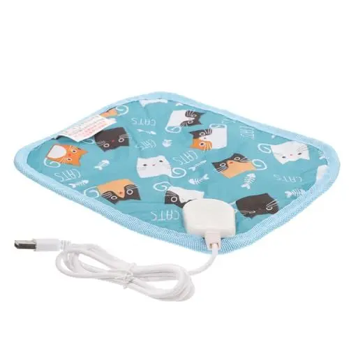 Produktbild: BESPORTBLE Heizkissen für Reptilien Schweine Liner Sitz Heizung pet Heating pad Reptilien heizmatte Reptilien-Heizkissen Heizkissen für Haustiere Reptilienmatte Polyester Sky-Blue