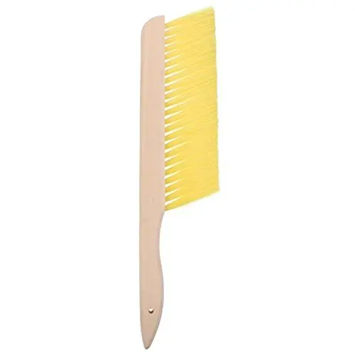 Produktbild: BESPORTBLE Hornet Sweep Mit Holzgriff Bauernrasse Borsten Bürste Pollenfladen Sichere Bürste Imkereibürste Imkerbürste Imker Naturals Erntewerkzeug Weich Schrubber Plastik Biene