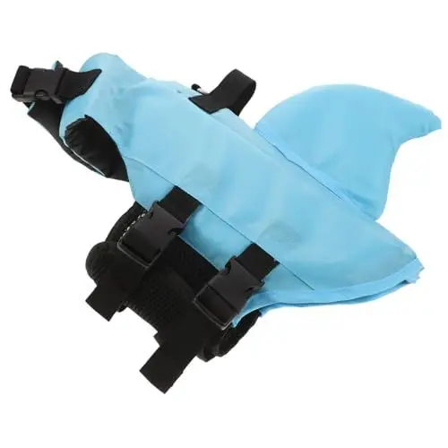 Produktbild: BESPORTBLE Trendy Fin Jacket Haustier-schwimmweste Für Und Große Hunde Schwimmweste Für Hunde Bequeme Sichere Schwimmweste
