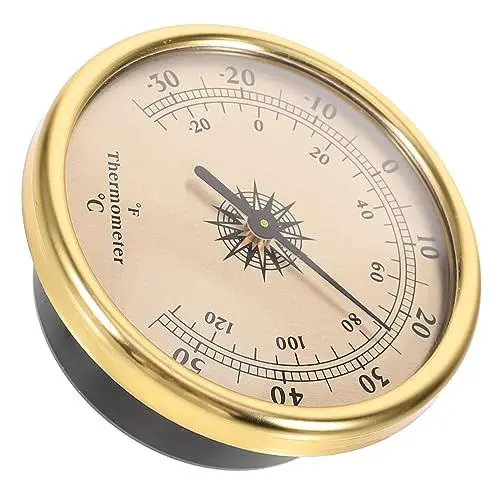 Produktbild: BESPORTBLE Hygrometer Temperaturanzeige Wand Großer Außenbereich Temperaturmessgerät Temperaturtester Für Zu Hause Mini-temperaturmesser Garten Für Zuhause Wetter Thermometer Acryl Haupt