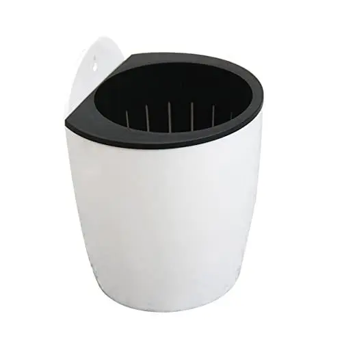 Produktbild: BESPORTBLE Kaktus-Pflanztopf Blumenhalter Blumentöpfe Behälter für Sukkulenten grüner Dill Blumentopf Container Weiß