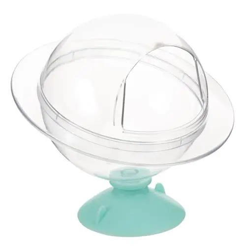 Produktbild: BESPORTBLE Hamster Sandbad Wanne Für Kleine Haustiere Für Chinchilla Und Mäuse Transparente Badewanne Pflegeleichtes Zubehör Für Käfige Zum Baden Und Spielen