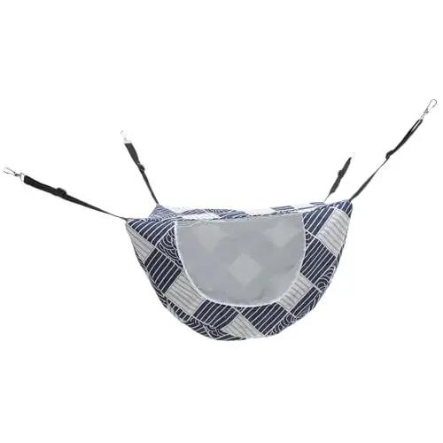 Produktbild: BESPORTBLE Katzenbett bequemes Hängemattenbett Hund Katze hängematte Haustierkäfig-Hängematte süße Katzenhängematte tierbett pet Bed Katzenversorgung Katzenhängematten für Wohnungskatzen Tuch
