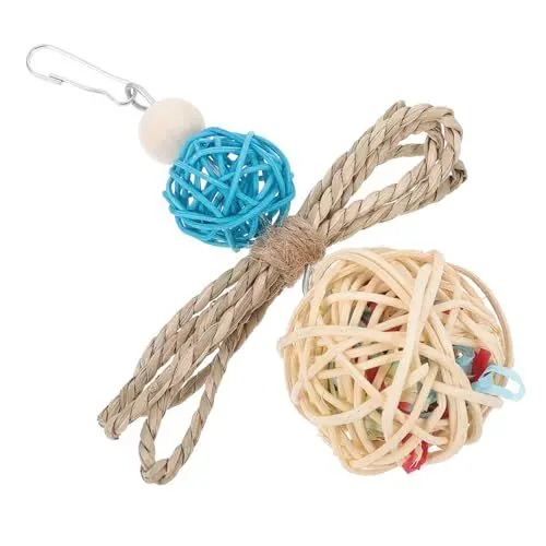 Produktbild: BESPORTBLE Kauspielzeug Für Vögel Sittich Vogelkäfig Vogel-quäker-Spielzeug Sittichspielzeug Zum Aufhängen Papagei Kauspielzeug Futtersuchendes Kauspielzeug Kauen Hölzern Papageienkäfig