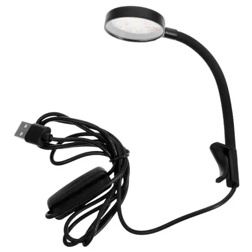 Produktbild: BESPORTBLE Kleines Aquarium Licht Praktische Aquarienlampe Aquariumzubehör Bepflanztes Aquariumlicht Aquarienbeleuchtung Für Den Haushalt Plastik Lichter Anbauen Mini