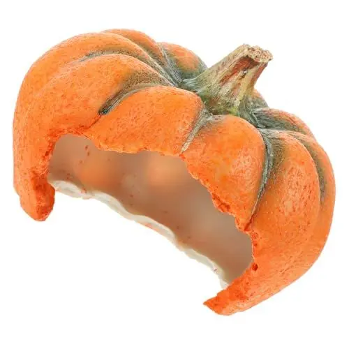 Produktbild: BESPORTBLE Pumpkin Shaped Fish Cave Dekorative Harz-Aquarium Landschaftsdekoration Für Fische Und Garnelen Niedliche Kürbisform Für Fischbecken Und Aquarien