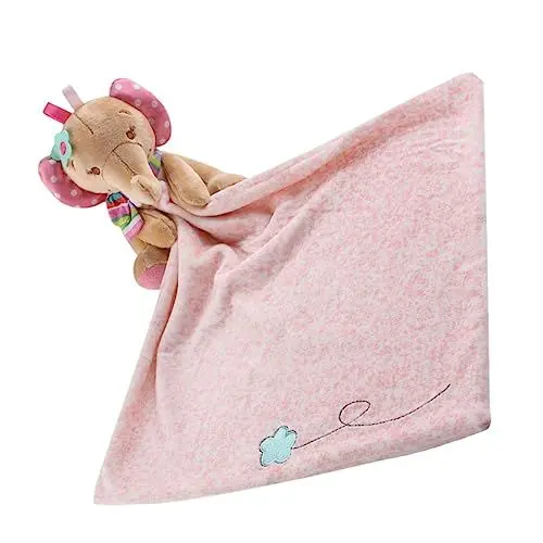 Produktbild: BESPORTBLE Kuscheltier Decke Plüsch Elefant Sicherheitsdecke Für Neugeborene Interaktive Schlafspielzeug Für Jungen Und Mädchen Als Einschlafhilfe Und Komfortspender Für Kleinkinder