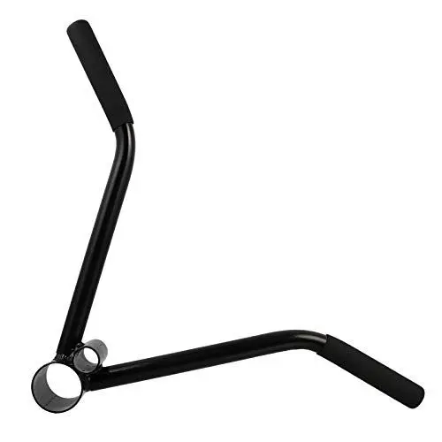 Produktbild: BESPORTBLE Latzugstange Bizeps Stange Metall Stahl T Form DIY Rotierende Zugstange für Zuhause Fitness Studio Bodybuilding Krafttraining Fitness Training Gym Sport Schwarz
