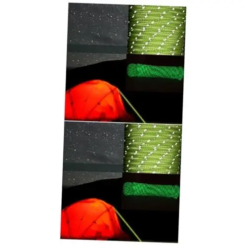 Produktbild: BESPORTBLE Messgerät 2st Leuchtende Schnur Reflektierende Schnur Leuchtendes Seil Reflektierendes Seil Winddicht Windseil Gaussmeter