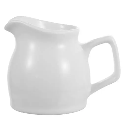 Produktbild: BESPORTBLE Milchbecher Kaffee Becher Aus Keramik – 100ml Kreative Frothing Tasse Für Milch Sahne Und Saucen – Ideal Für Zuhause Cafés Und Restaurants – 8.3x6.7x6.1cm