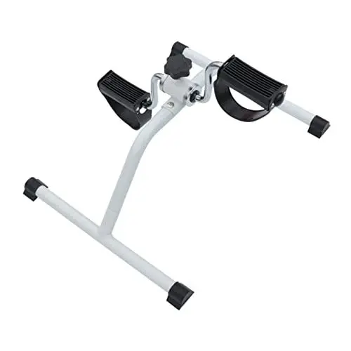 Produktbild: BESPORTBLE Mini-armfahrräder Zusammenklappbarer Heimtrainer Gliederübungspedal Trainer Für Gliedmaßenrehabilitation Indoor-fahrradtrainer Indoor-cycling Falten Schreibtisch Weiß Fitness