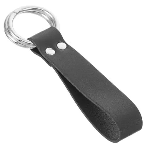 Produktbild: BESPORTBLE Mittelalterlicher Rock Aus Faltenleder Für Damen Tragbarer Renaissance Schlaufenaufsatz Mit Doppeltem Metallring Austauschbare Wanderrock Bekleidung