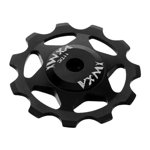 Produktbild: BESPORTBLE Mountainbike Hinterradlager Fahrrad Schaltwerk Zubehör Fahrrad Schaltwerk Versorgung Keramik Schaltwerk Riemenscheibe Fahrrad Zubehör Fahrrad Schaltwerk Schwarze