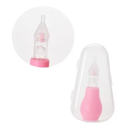 Produktbild: BESPORTBLE Nasensauger Aus Für Junge Mädchen Schleimentferner Sicherer Nasensauger Für Kleinkinder Babypflegeprodukt Rosa Farbe Mit Aufbewahrungsbox