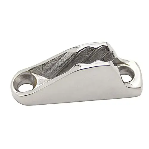 Produktbild: BESPORTBLE Ölwanne Bootsseilklampe Segelausrüstung Bootsdeck Hardware Bootsklemmen Unterlegkeile Segelbootzubehör Boot Segel Muschel Klampe Segelboot Hardware Geschwindigkeitsbegrenzer Mini