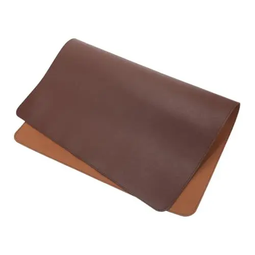 Produktbild: BESPORTBLE Outdoor Camping Frühlingsrolle Leder Bodenmatte Tischdecke Falten Pu Picknickmatte Camping Grillmatte Tischset Esstisch Matte Tischset-dekor Tischdecken Dekorationen Haushalt