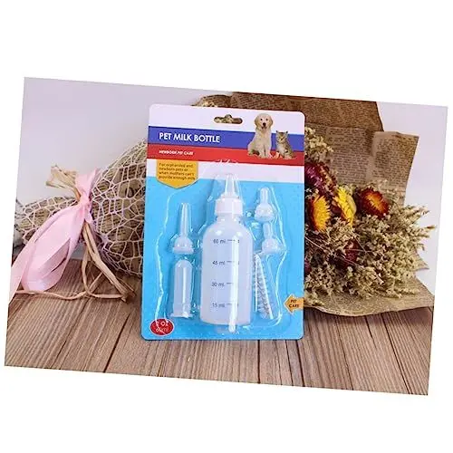 Produktbild: BESPORTBLE Pflegeset für Haustiere Kätzchenflasche Babyflaschensets für Krankenschwestern Futterspender Haustierfütterung Bausatz Pet Nurser Bottle Pet Feeding Bottle Fläschchen für Haustiere