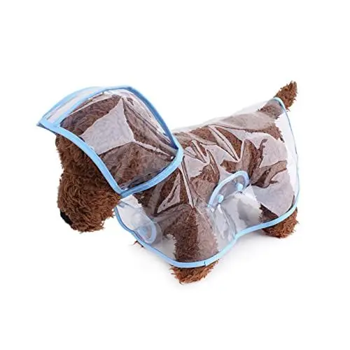 Produktbild: BESPORTBLE Regenbekleidung Für Haustiere Hunderegenmäntel Für Große Hunde Klare Regenjacke wasserdichte Regenjacke Katzenregenmantel Reflektierende Regenjacke Regenmäntel Für Hunde