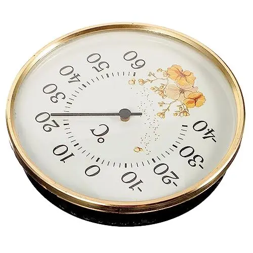 Produktbild: BESPORTBLE Sauna-dampfbad-thermometer Raumthermometer Saunazubehör Genau Temperaturtester Kleines Thermometer Beleuchtete Wanduhr Für Zuhause Abs-kunststoff Draussen Werkzeug