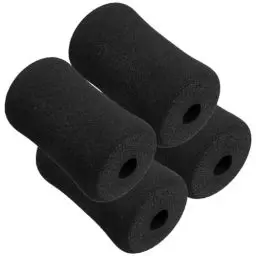 Produktbild: BESPORTBLE Schaumstoff-Fußpolster Rollen-Set 4 Stück Pufferrohr-Abdeckung Ersatz Für Total Trainer Und Andere Heimtrainer-Trainingsgeräte