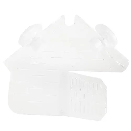 Produktbild: BESPORTBLE Schildkröten Terrasse Acryl Schildkrötenrampe Aquarium Terrasse Acryl Schildkröten Plattform Acryl Kletterinsel Mehrzweck Schildkröten Kletterplattform Sonnenplattform Tank