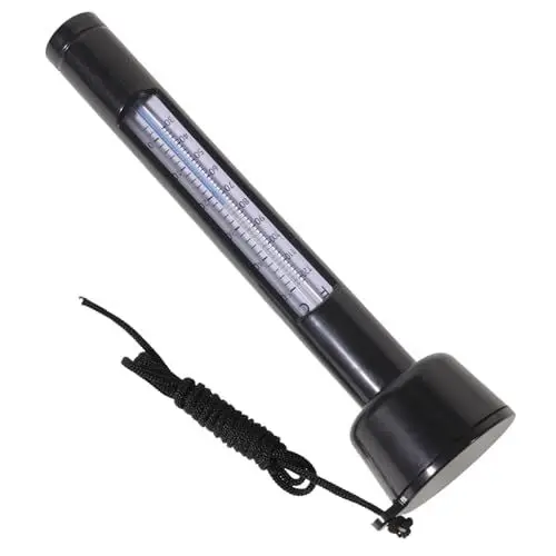 Produktbild: BESPORTBLE Schwimmbad-Thermometer Spa-Wasserthermometer Spa-Thermometer für wassertemperaturmesser Schwimmbadtemperaturmesser Badewassertemperaturthermometer Teichthermometer Black