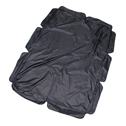 Produktbild: BESPORTBLE Hängematten-schaukelzelt-Abdeckung 249 X 185 cm Und Sonnenschutz-gartenschaukel-Schutz Schwarzer Muschelrand