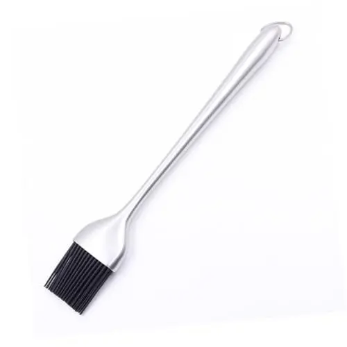 Produktbild: BESPORTBLE Silikonbürste Grillbürsten für den Grill grillpinsel grill putzen bbq pinsel bbq brush werkzeug Barbecue-Sauce-Pinsel grillfleischbürste Rostfreier Stahl Ölpinsel Barbecue Soße