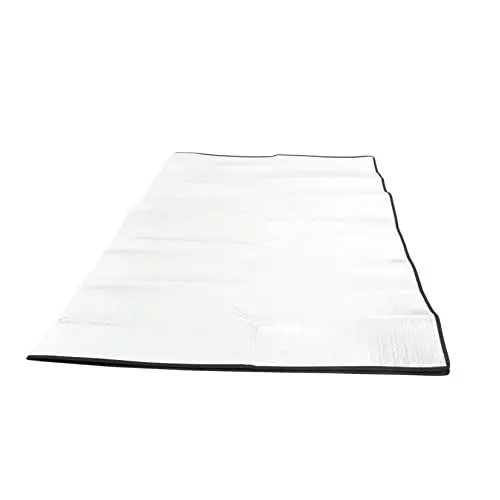 Produktbild: BESPORTBLE Faltbare Picknickdecken Für Den Außenbereich 200 X 150 Cm Campingmatten Tragbare Stranddecke Aus Aluminiumfolie Für Familienausflüge