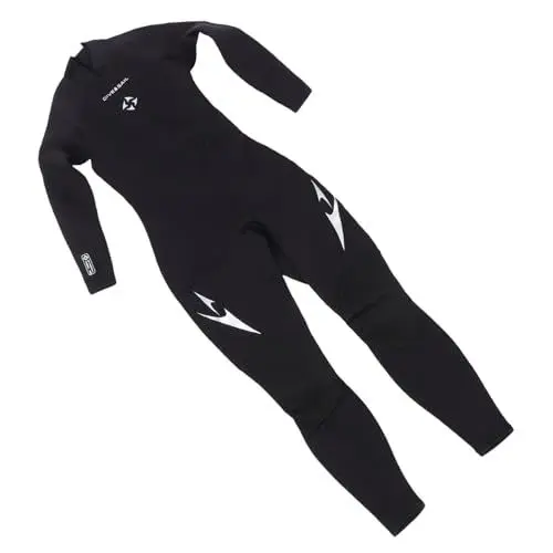 Produktbild: BESPORTBLE Stück Neoprenanzug Badematte Badekleid Badeanzüge Für Frauen Strandtuch Strandkleid Taucheranzug Für Frauen Badeanzug Tauchanzüge Für Frauen Surfanzug Black Nylontuch