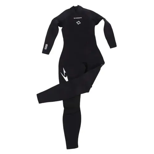 Produktbild: BESPORTBLE Stück Neoprenanzug Tauchanzüge Für Damen Surfanzug Neoprenanzüge Für Damen Taucheranzug Für Damen Frauen Badeanzug Taucheranzug Für Frauen Badekleider Für Damen Nylontuch Black