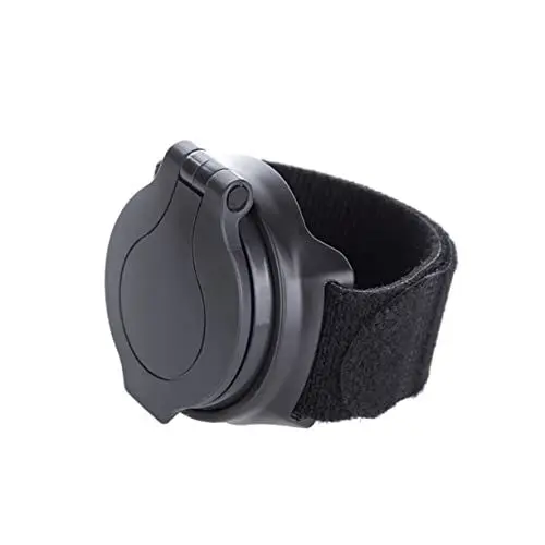 Produktbild: BESPORTBLE Sucher Fahrrad-Rückspiegel Fahrrad-Glaslinse Spiegel Glasspiegel Rückspiegel Fahrradspiegel Armband Drehen Fahren Schwarze Fahrradreflektoren Handgelenkschutz Armbänder Rückspiegel