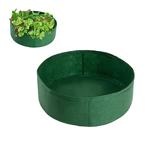 Produktbild: BESPORTBLE Tomatenpflanze Erdbeerpflanze Pflanzbeutel Kartoffel-anbaubeutel Erdbeer Pflanzer Topf Pflanzenzuchttaschen Mit Griffen Runder Pflanzer Pflege Wachsende Tasche Anlage Erdbeere